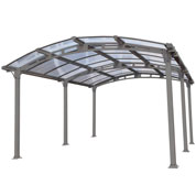 Carport en Polycarbonate AMILCAR  3,6 x 5 m